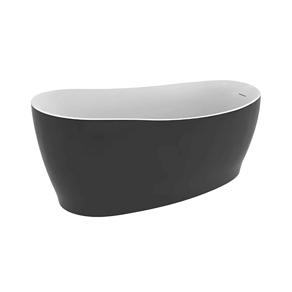 Cada freestanding Ideal Standard Around180×85 cm, neagra