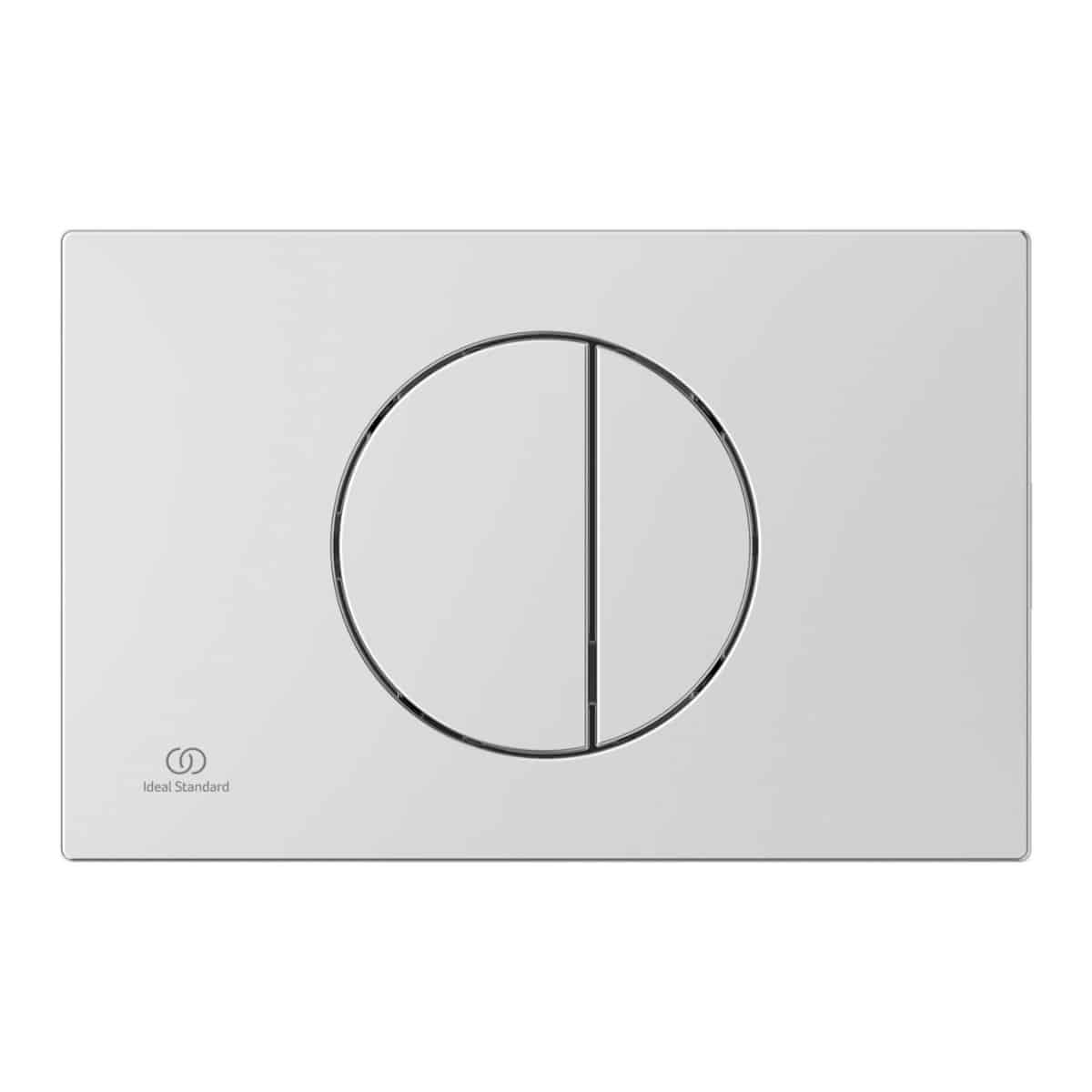 Clapetă actionare WC Ideal Standard – placa de spalare dubla, crom lucios, 230×150×7,5 mm