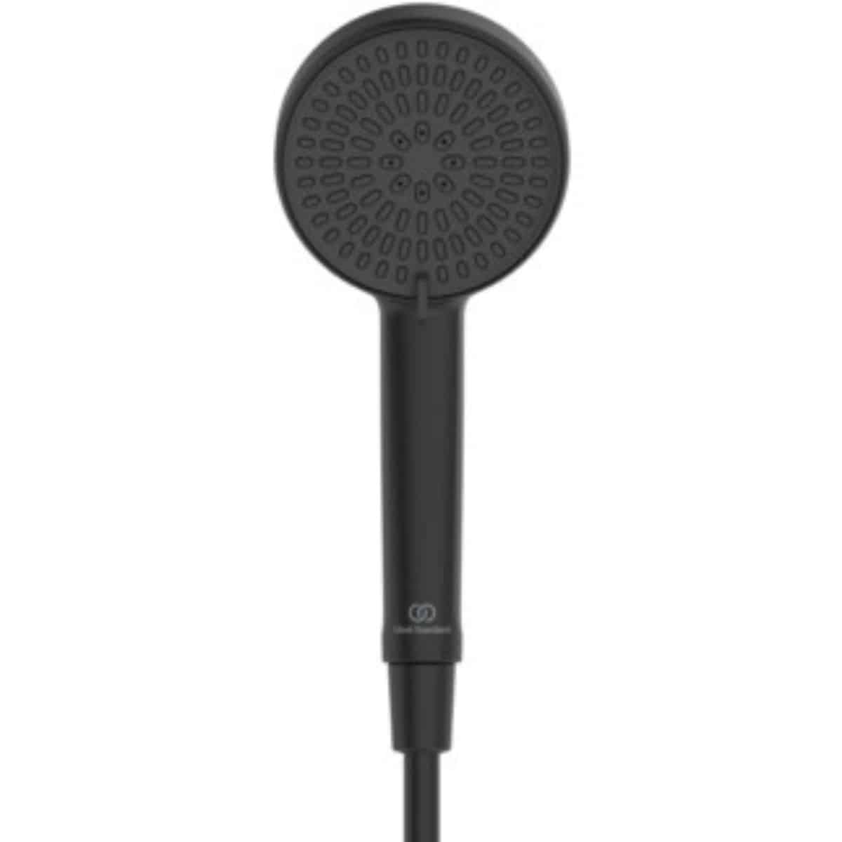 Set para de dus Ideal Standard Idealrain, 2 jeturi, cu bara și furtun, finisaj negru matase - imagine 2