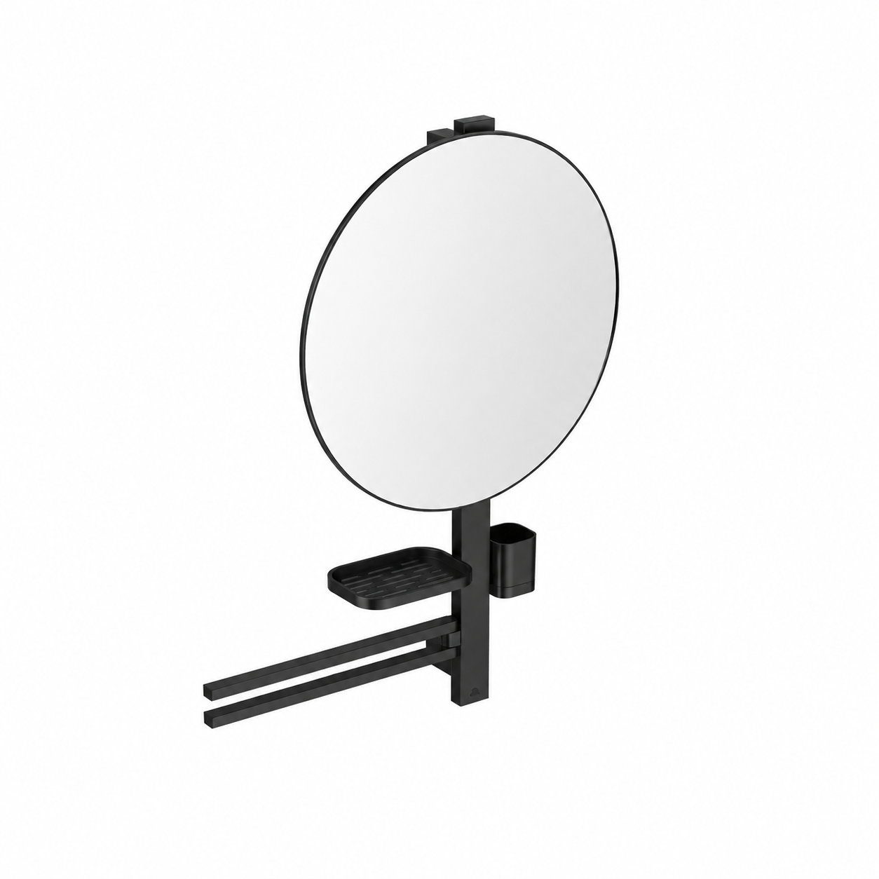 Set accesorii baie Ideal Standard Alu+ L, 80cm, negru