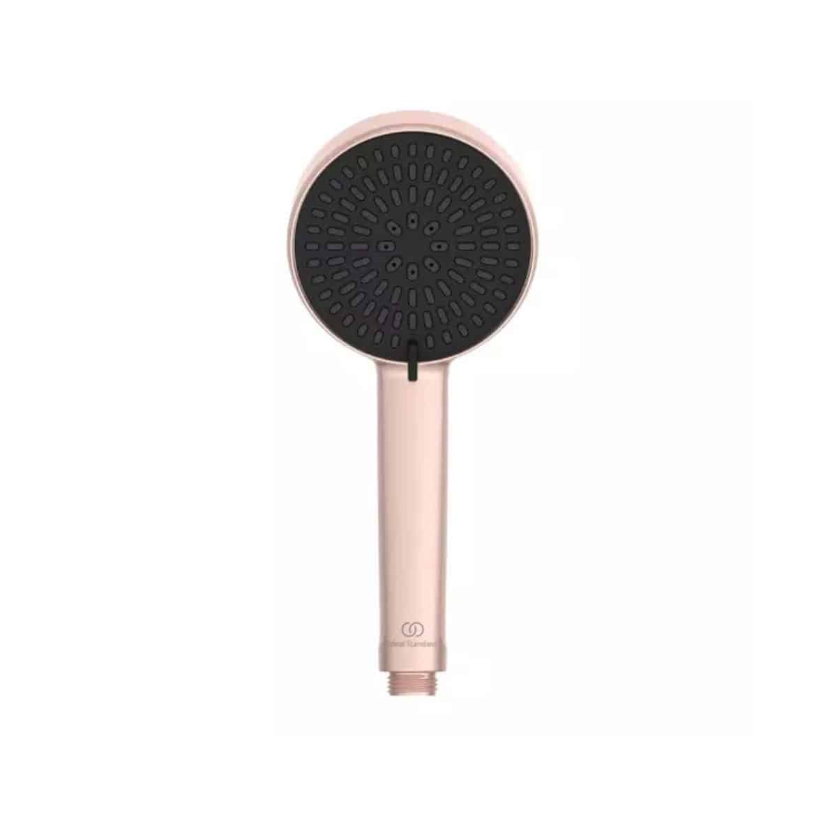 Coloana dus cu baterie si termostat Ideal Standard Ceraflow Alu+ si doua rafturi, auriu rose - imagine 3
