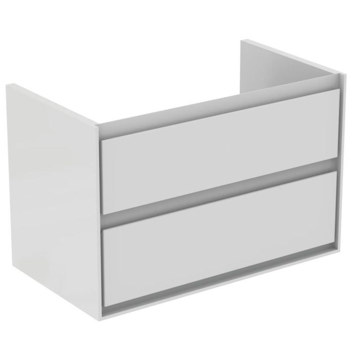 Unitate de lavoar Connect Air Ideal Standard  – Dulap de lavoar 80×44×52 cm, 2 sertare, soft-close