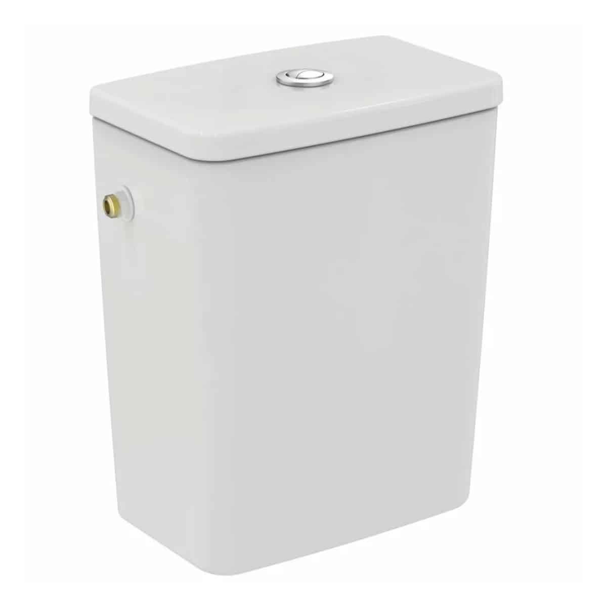 Rezervor pe vas wc Ideal Standard Connect Air Cube cu alimentare laterala