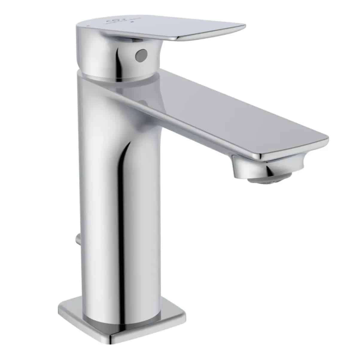 Baterie lavoar Ideal Standard Ceralife C, cu evacuare, BlueStart, crom lucios, mecanism ceramic FirmaFlow®