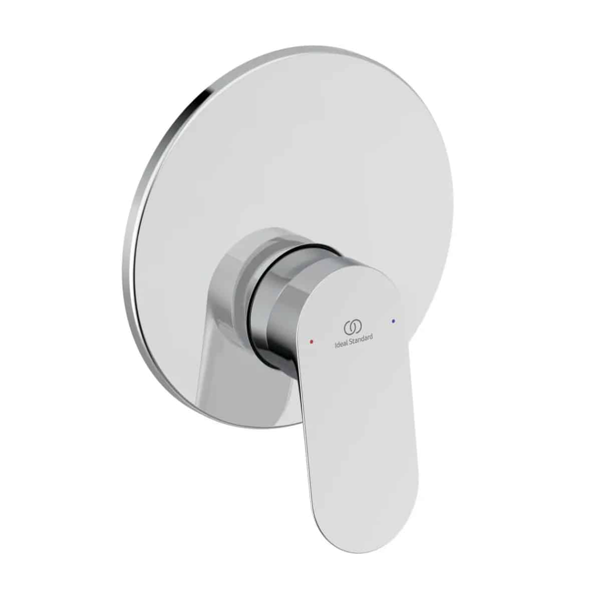 Baterie dus incastrata Ideal Standard Ceralife O – crom, cu corp de montare inclus