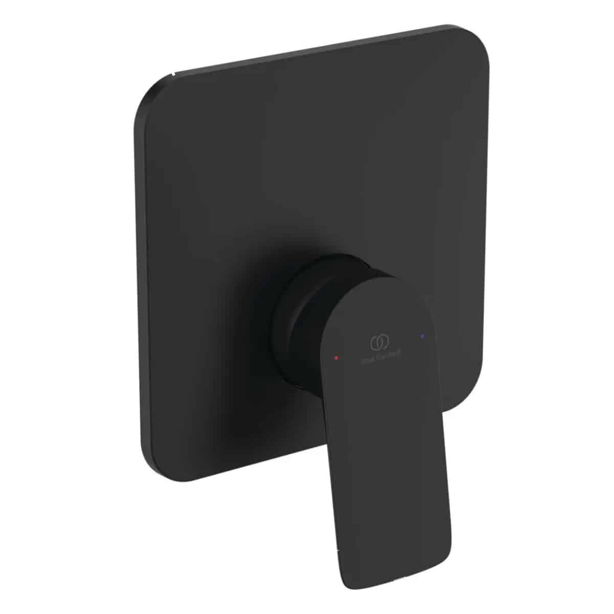 Baterie dus incastrata Ideal Standard Ceralife C – Silk Black, cu corp de montare inclus