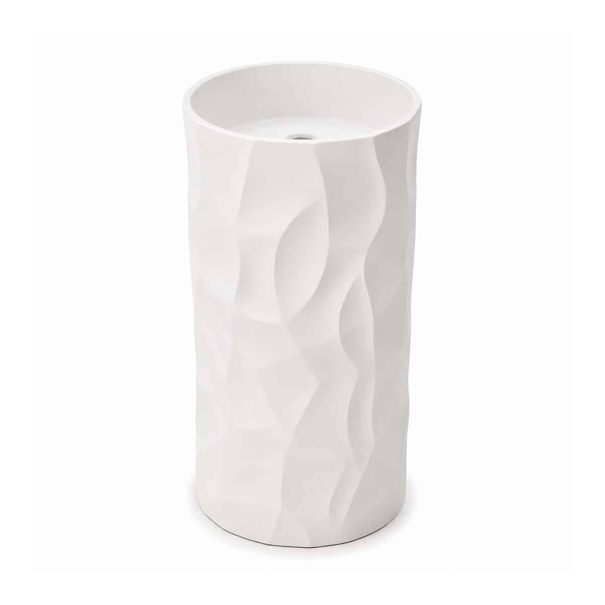Lavoar freestanding ARIA 450x450x900 din compozit, hand-made