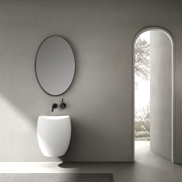 Lavoar freestanding IVORIA 500x430x550 din compozit, hand-made