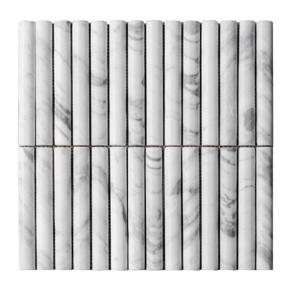 Placa mozaic decorativ handmade din marmura 302 × 310 mm