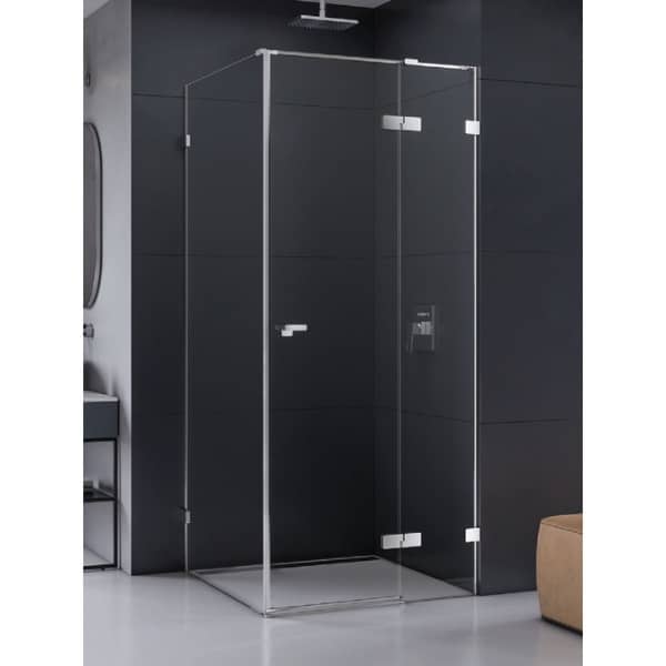 Cabina dus 100 × 90 cm New Trendy Eventa EXK-4512 crom luciu