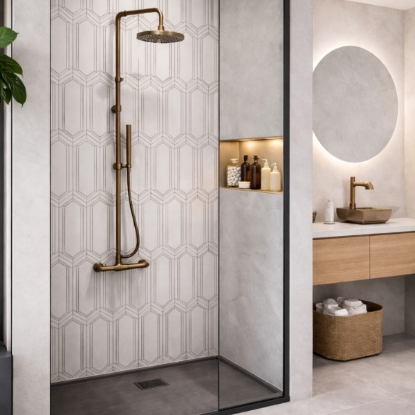 ED LINEA by AC – Coloana de dus RAME ANTICATO (D)
