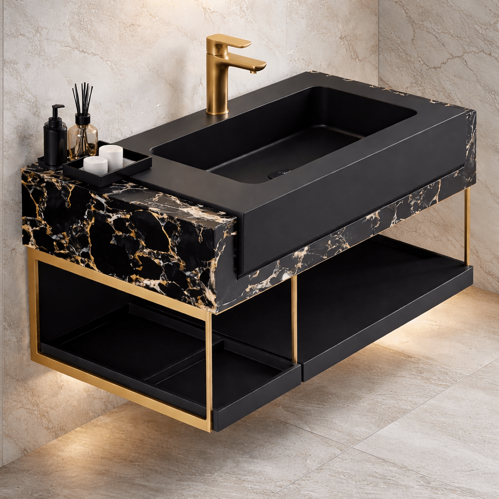 Set mobilier cu lavoar, Fiora