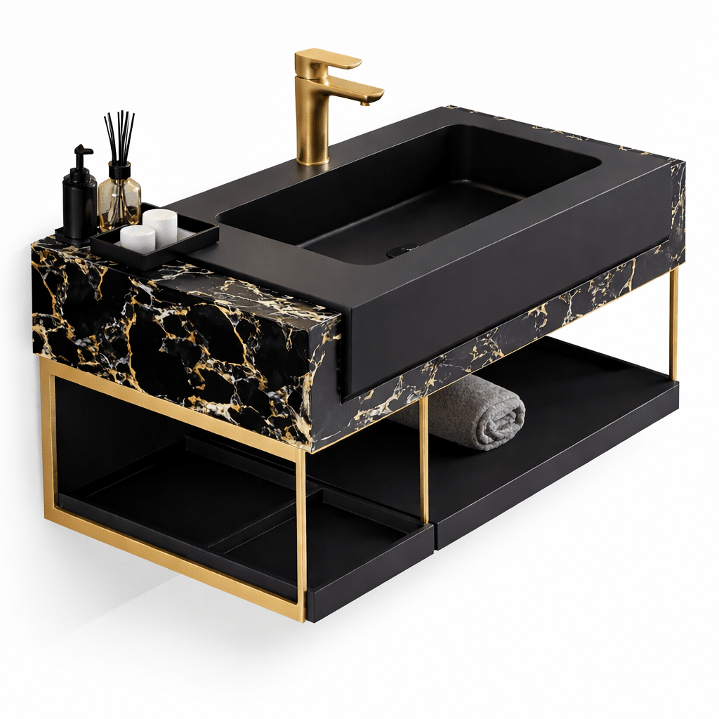 Set mobilier cu lavoar, Fiora - imagine 2
