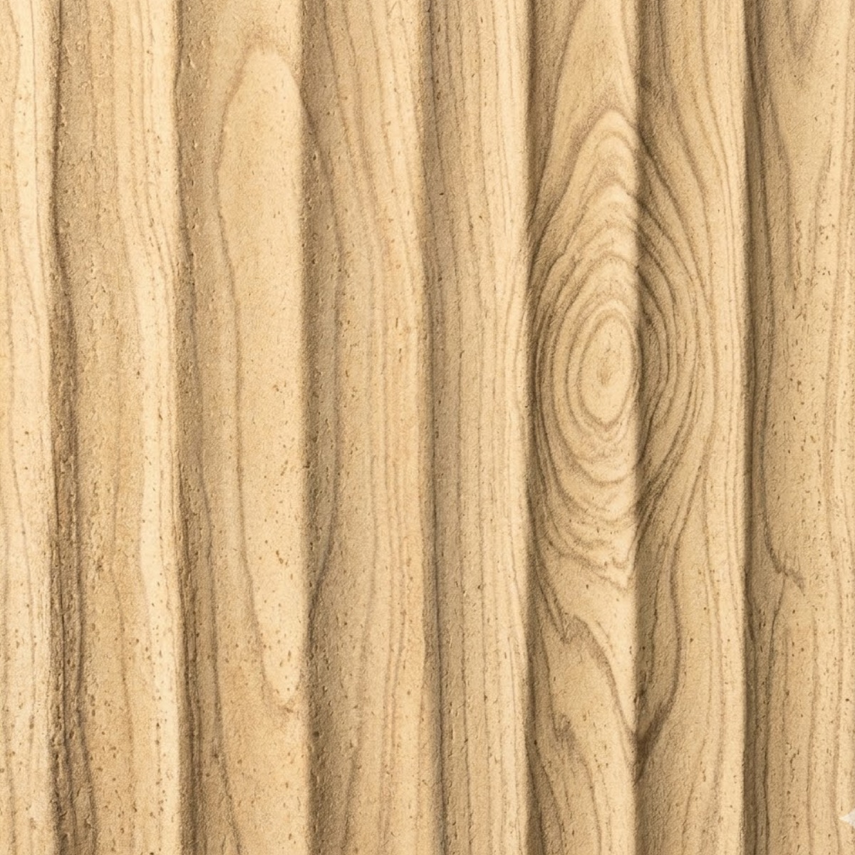 Placa flexibila din piatra naturala Crude Wood Ripple Board Light Yellow 300x120 cm