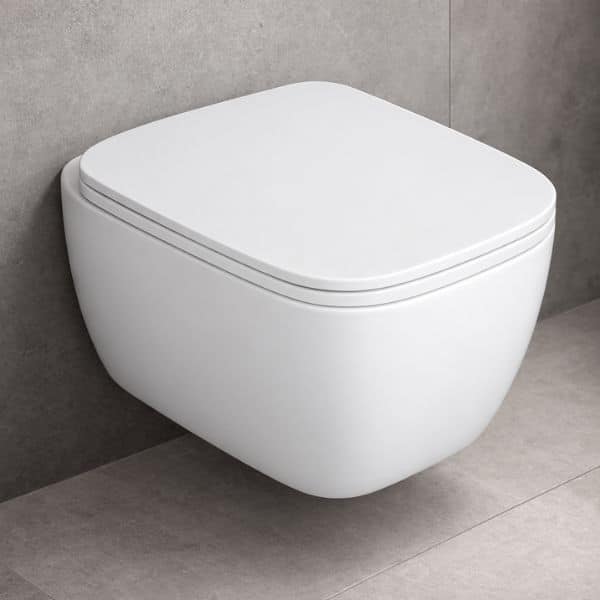 Capac WC SIMAS Henges soft close alb - imagine 2