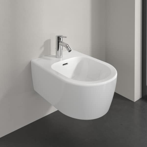 Skyla bideu suspendat 530 mm White Alpin - imagine 2
