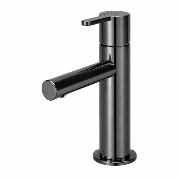Baterie lavoar PVD LEAF cu leva lata design modern
