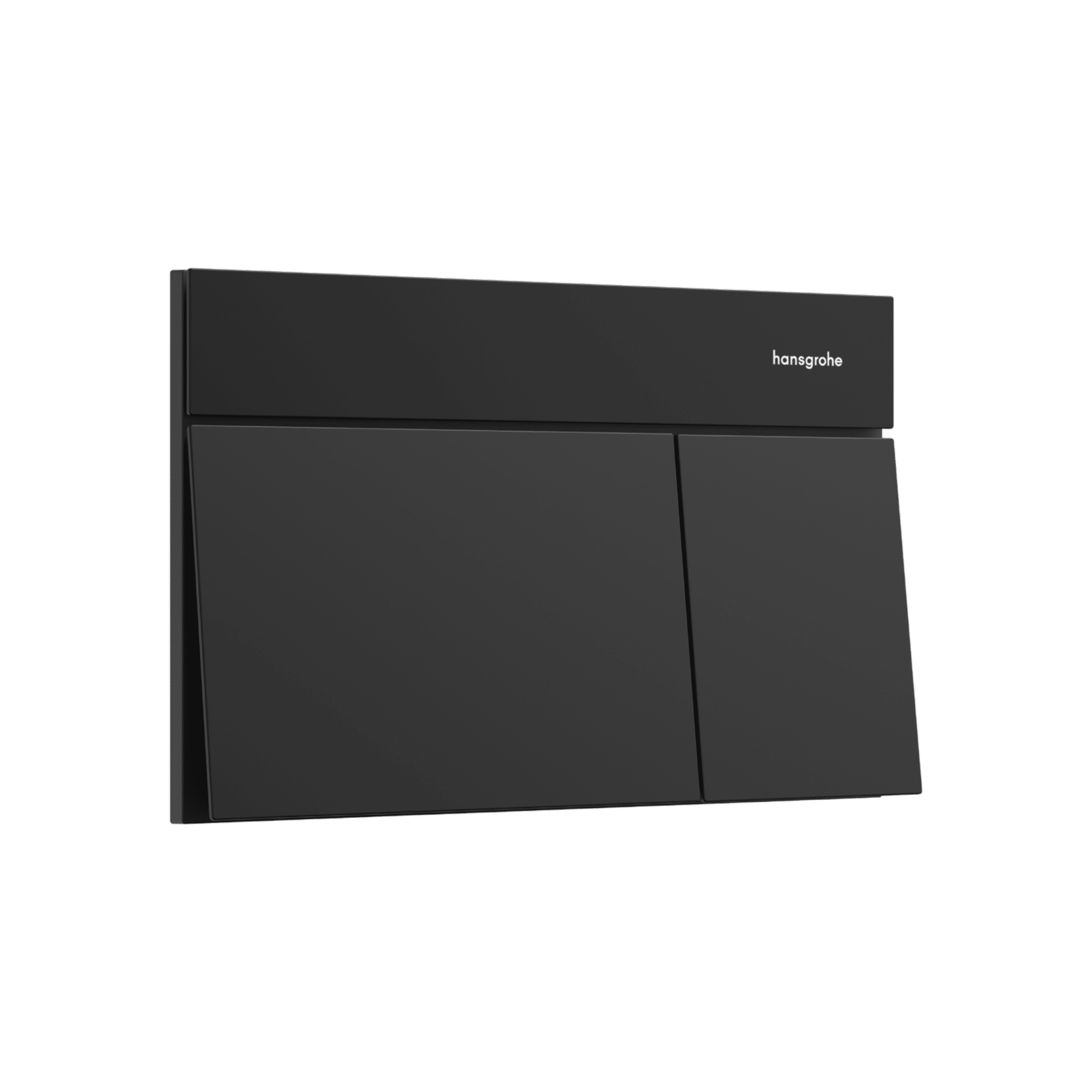 Clapeta de actionare WC, negru mat, Hansgrohe, iFrame Element E