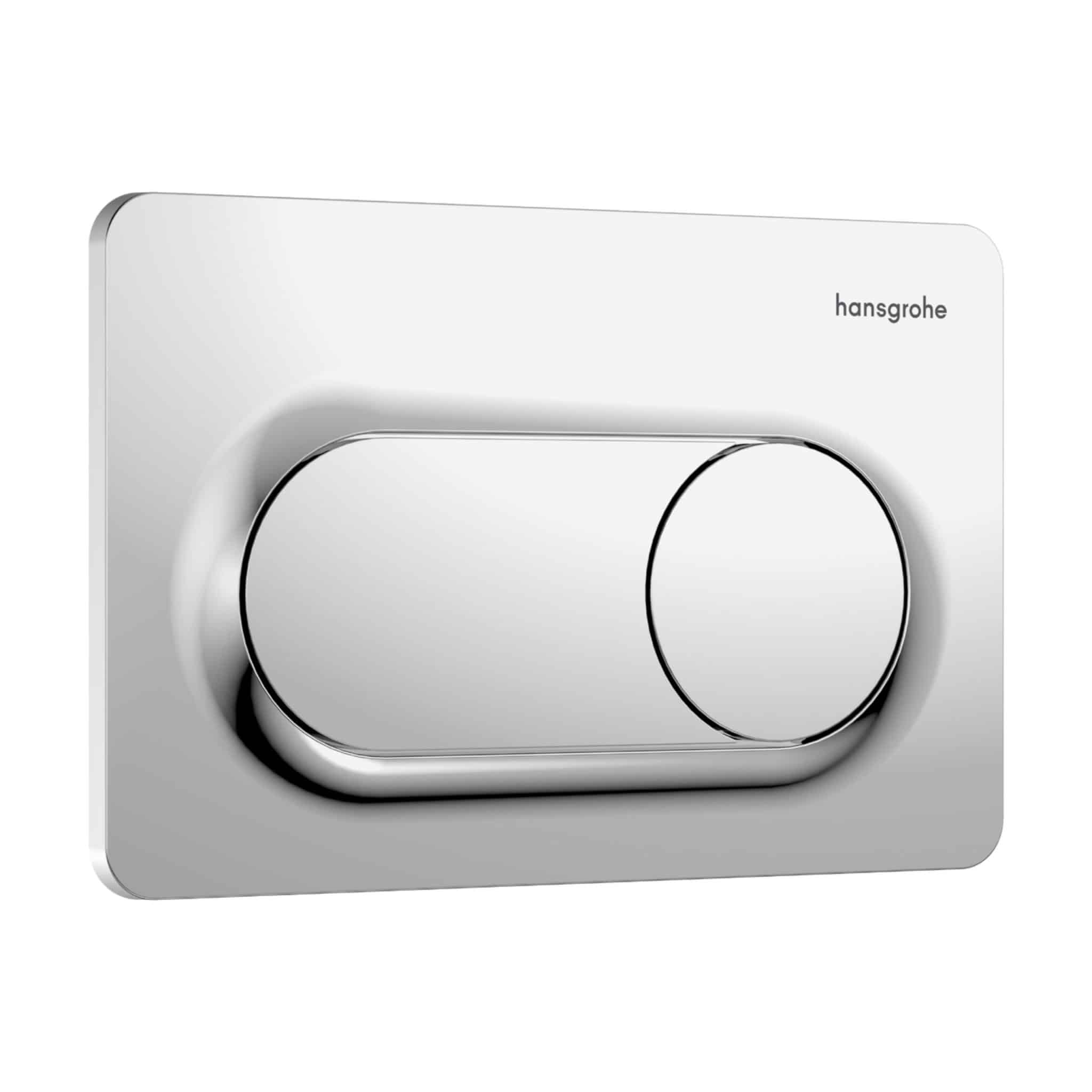 Clapeta actionare, crom, Hansgrohe iFrame Original S - imagine 4