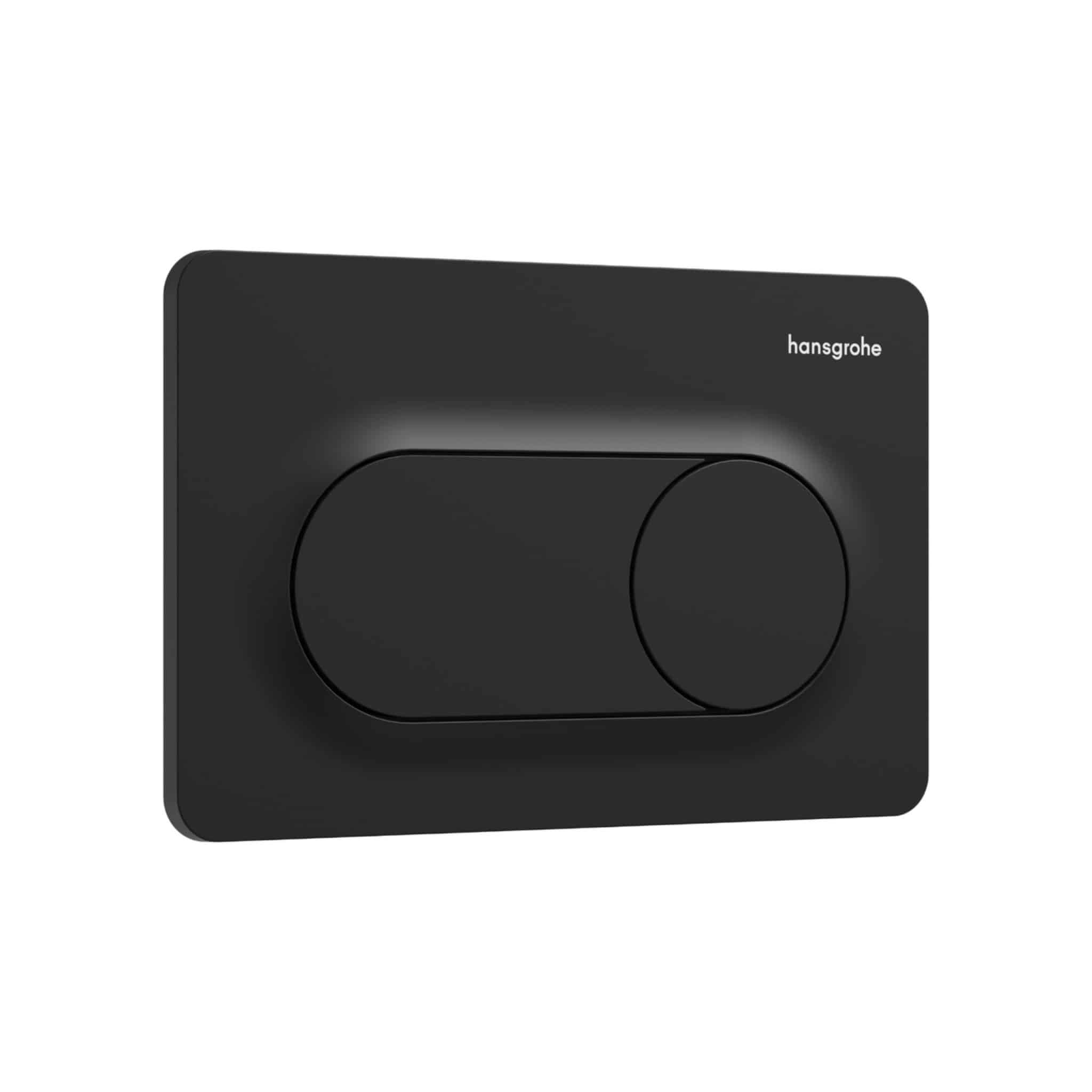 Clapeta de actionare, negru mat, Hansgrohe iFrame Original S - imagine 3