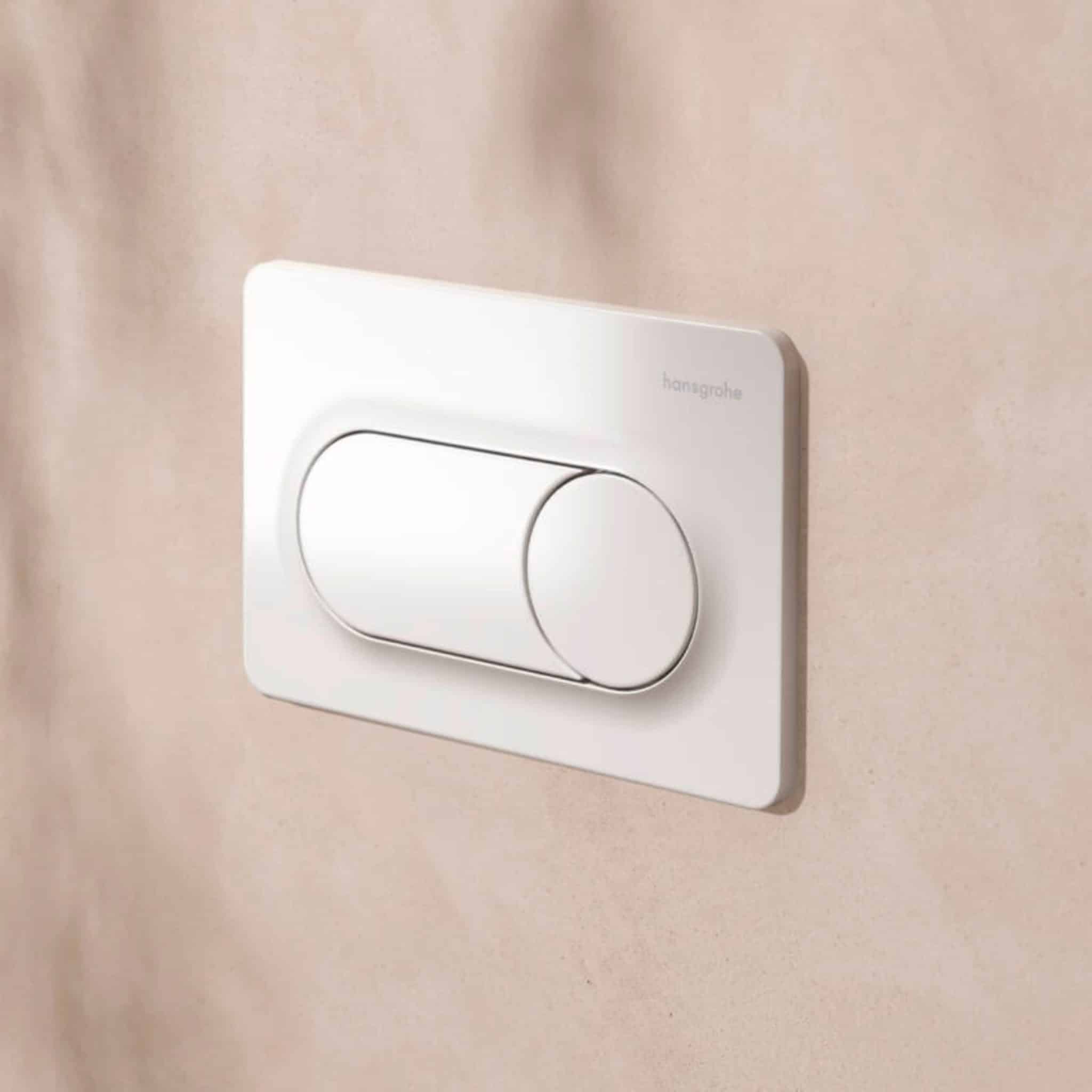 Clapeta de actionare, alb, Hansgrohe iFrame Original S