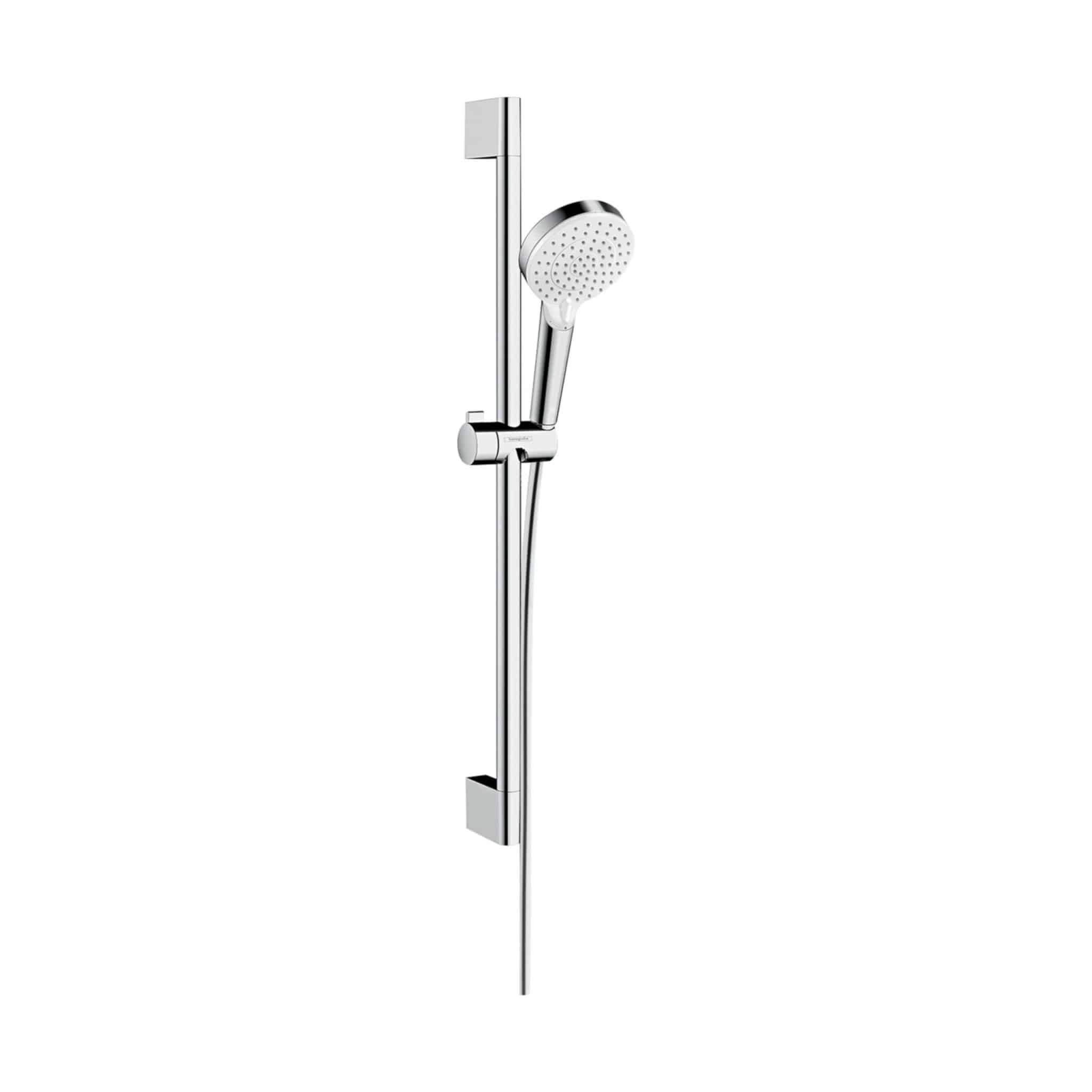 Set de dus, perete, crom-alb, Hansgrohe Crometta