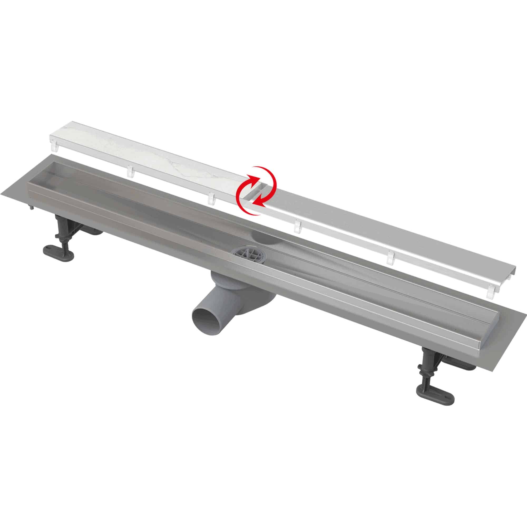 Rigola de dus double ALCA 550M