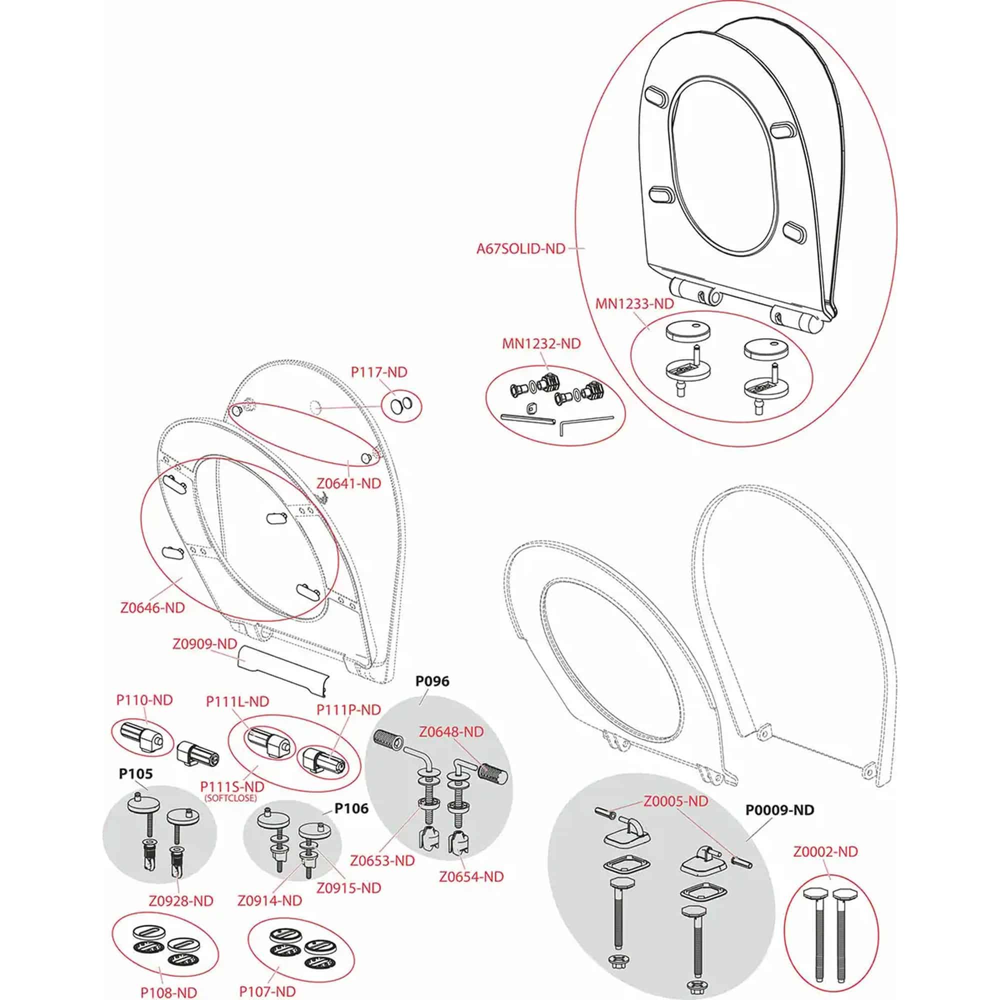Capac de WC cu inchidere lenta universal tip duroplast, ALCA - imagine 2