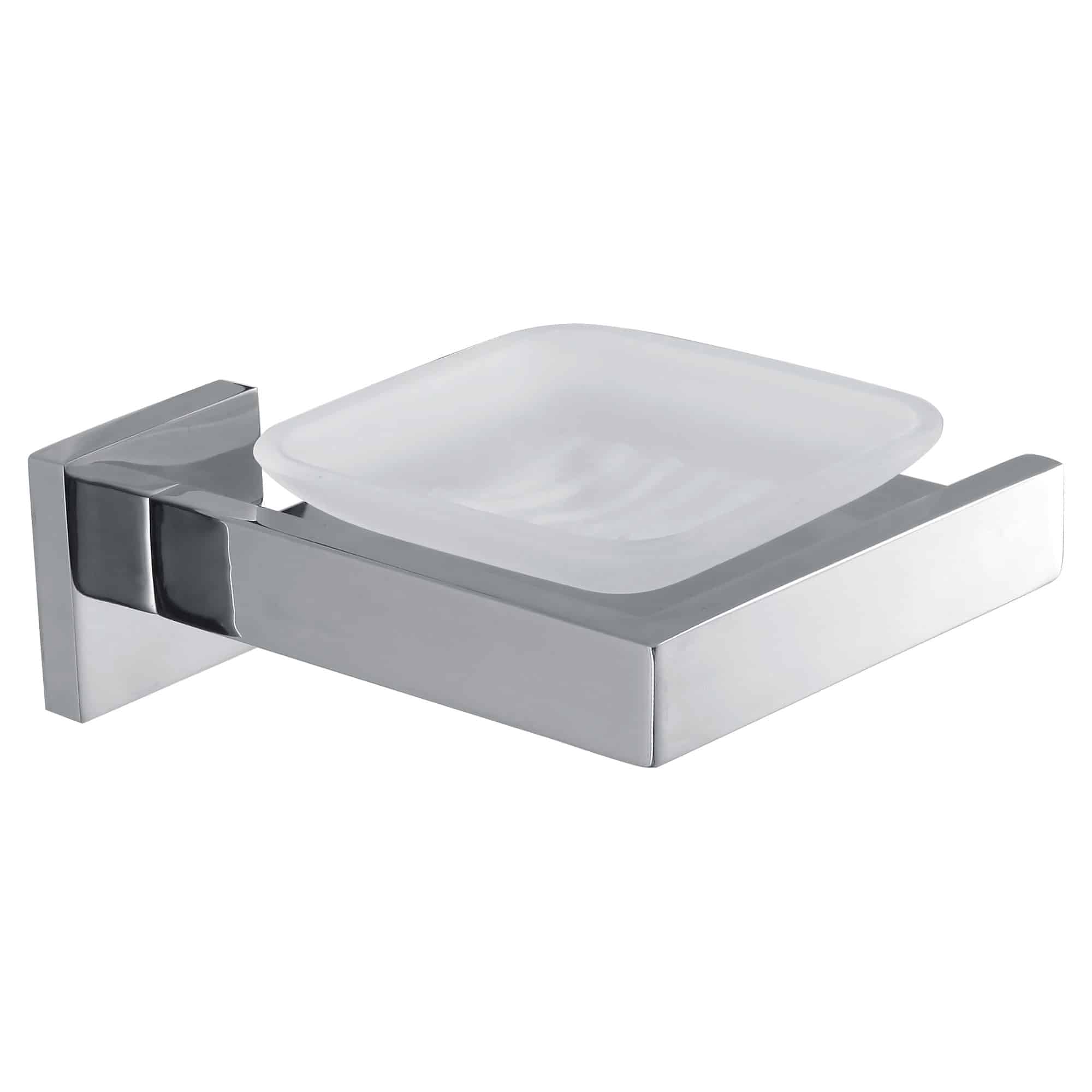 Sapuniera de perete, din inox, crom