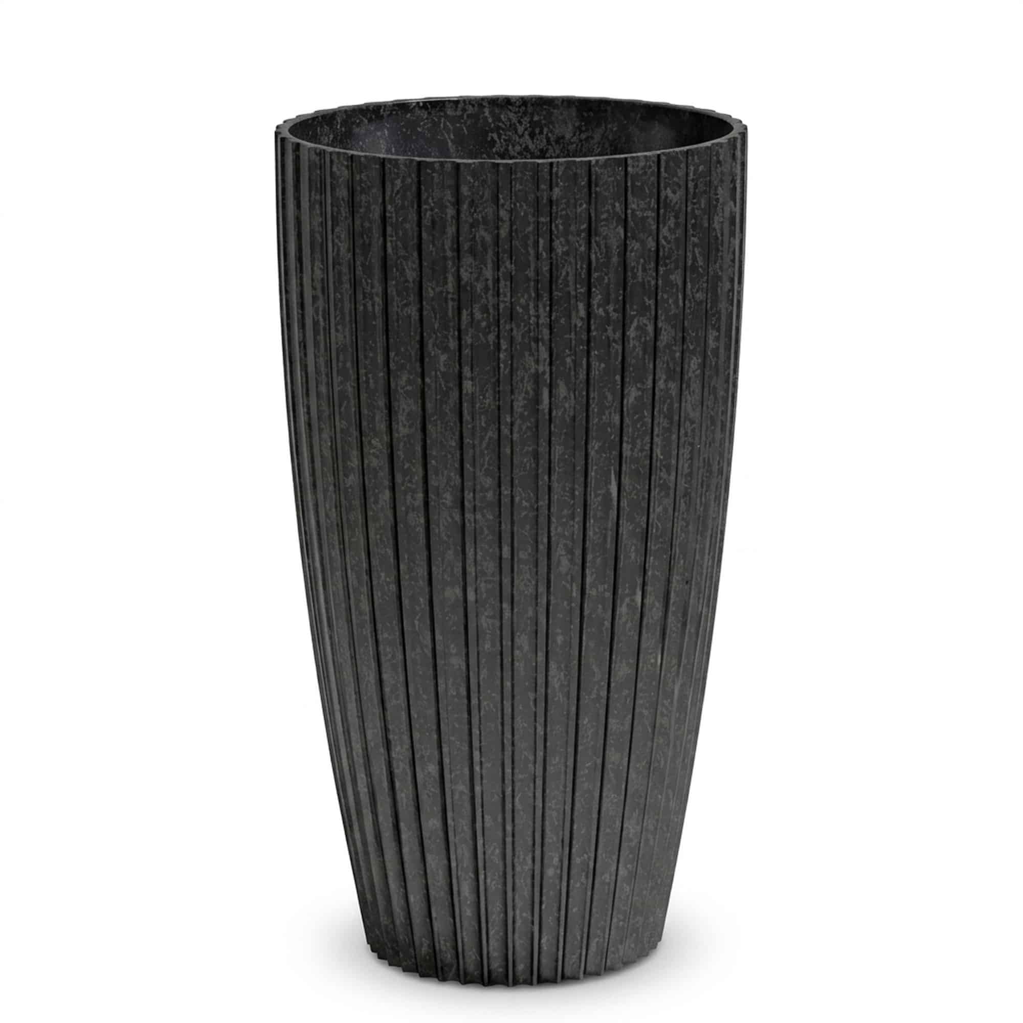 Lavoar freestanding din fibră de carbon cu aspect forjat, negru, 900 × 500 × 200 mm