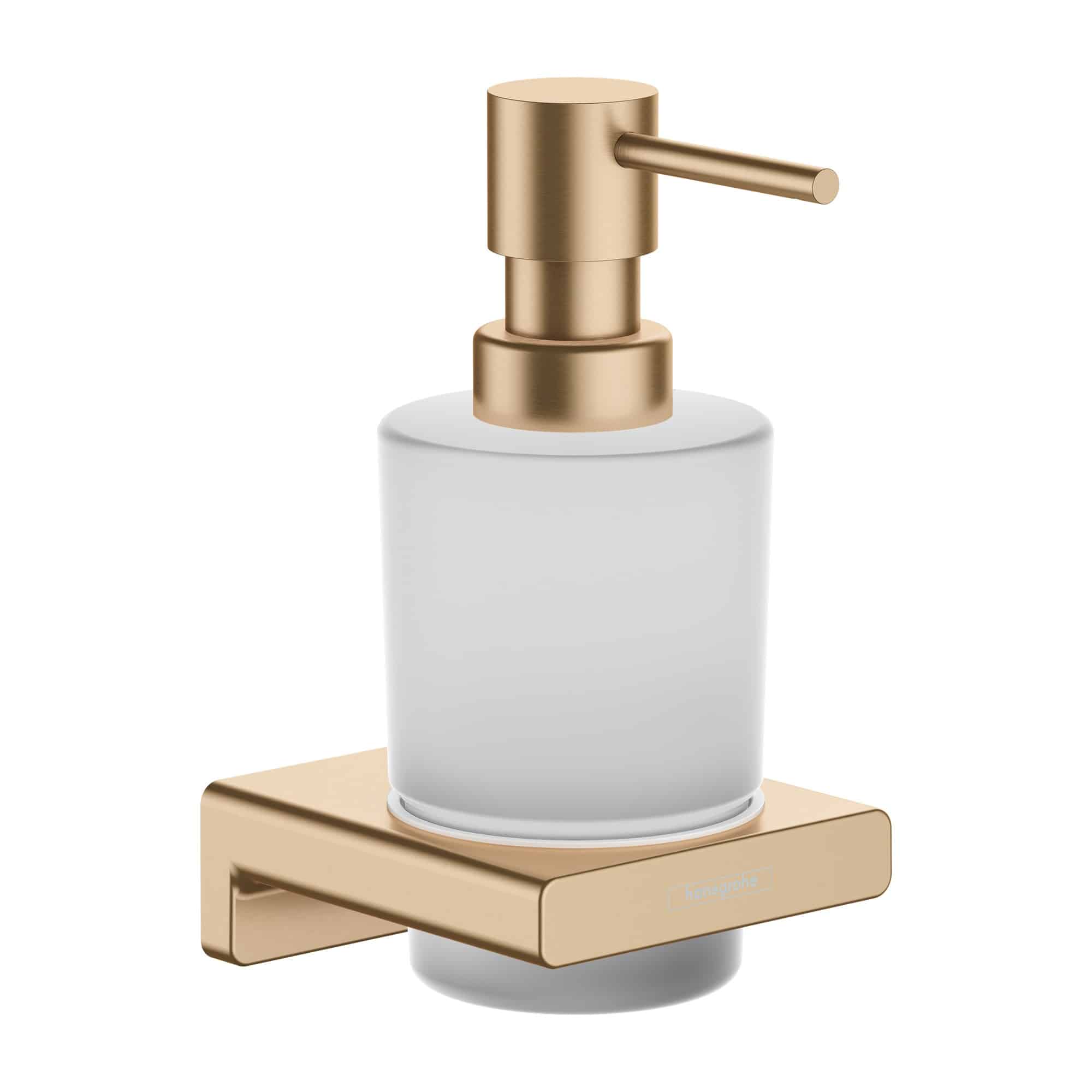 Dozator de sapun lichid Hansgrohe AddStoris Bronz periat