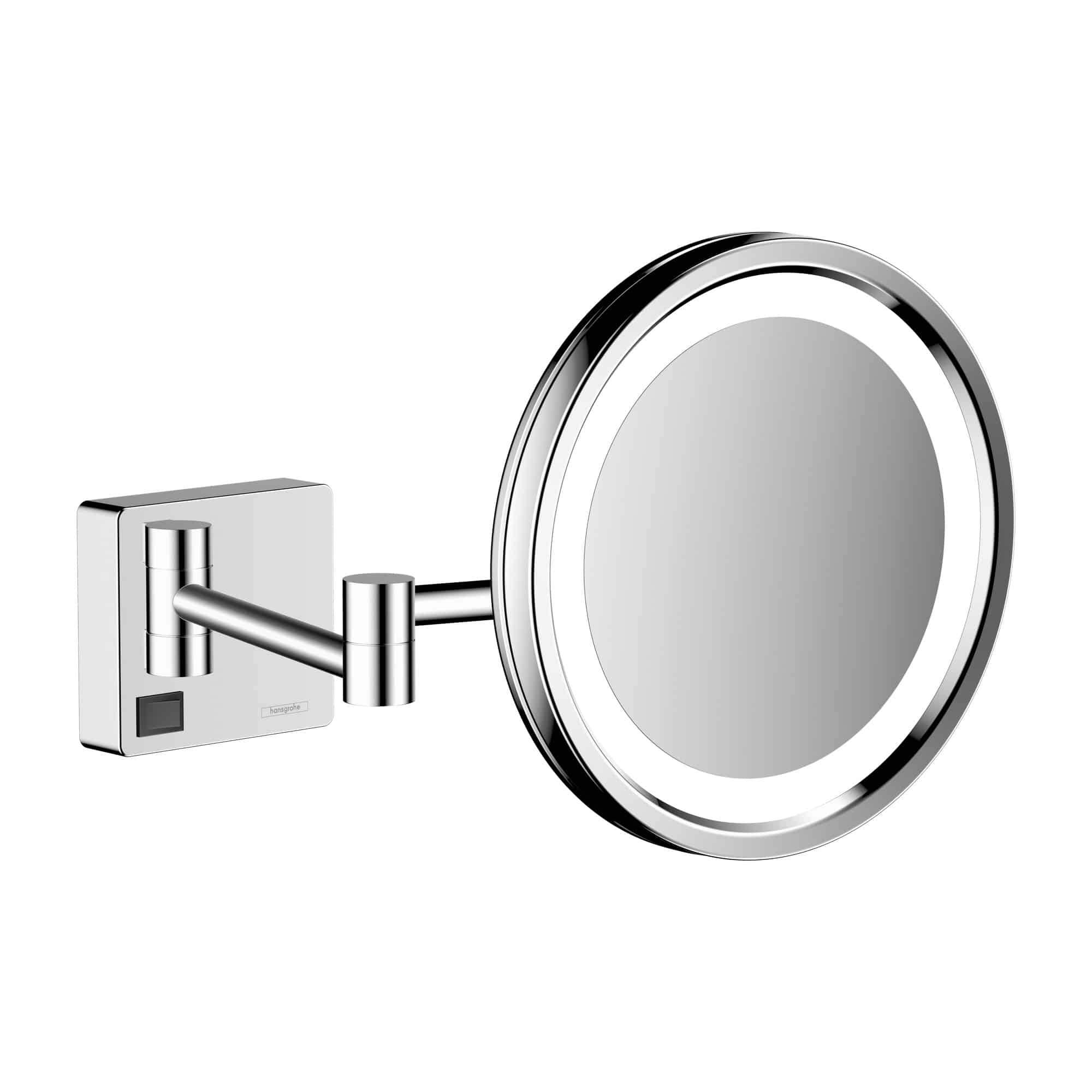 Oglinda cosmetica cu iluminare LED Hansgrohe AddStoris Crom