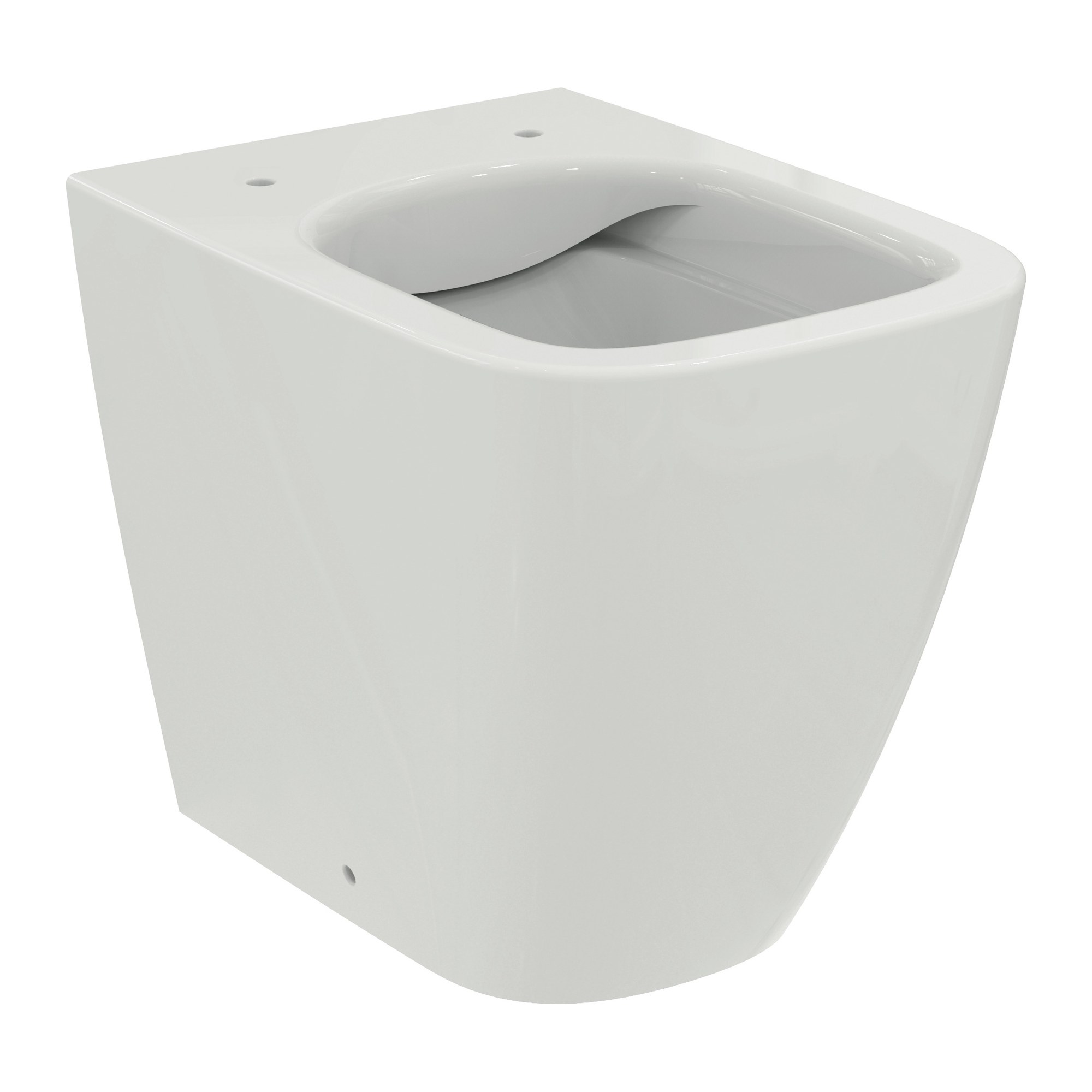 Vas WC pe pardoseala Ideal Standard i.Life S T459401, 355x480x400 mm, back-to-wall, RimLS+, alb lucios